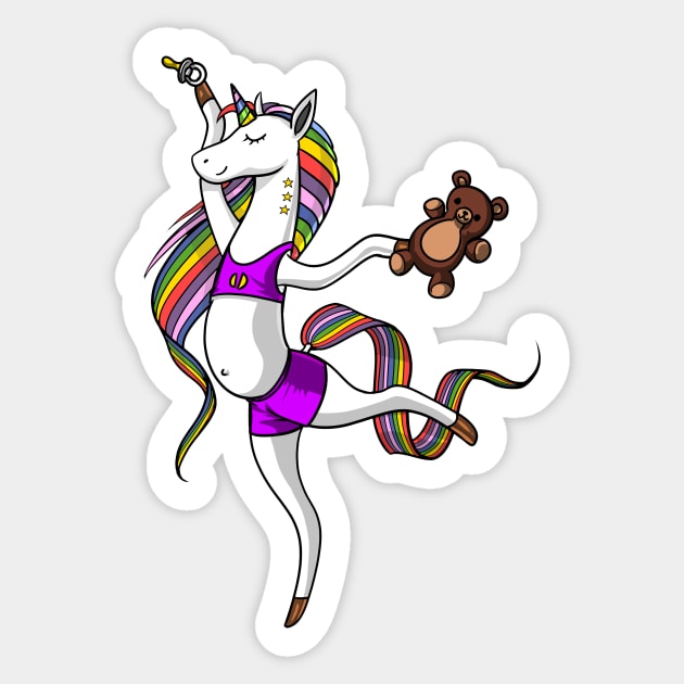 Unicorn Mom Sticker by underheaven